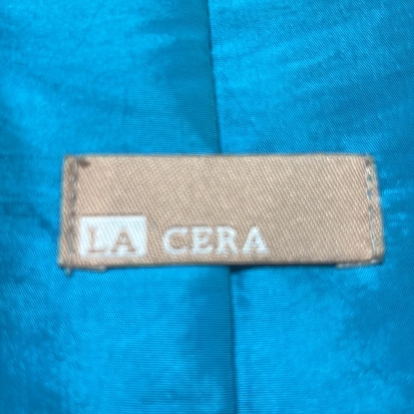 LA CERA ASIAN STYLE JACKET SATIN, DRAGON FLY EMBROIDERED BLACK, SIZE M - Picture 10 of 11